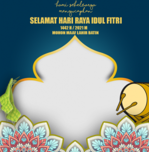 Twibbon Hari Raya Idul Fitri 1442 H Keren dan Cara ...