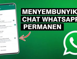 Cara Menyembunyikan Chat Whatsapp Secara Permanen