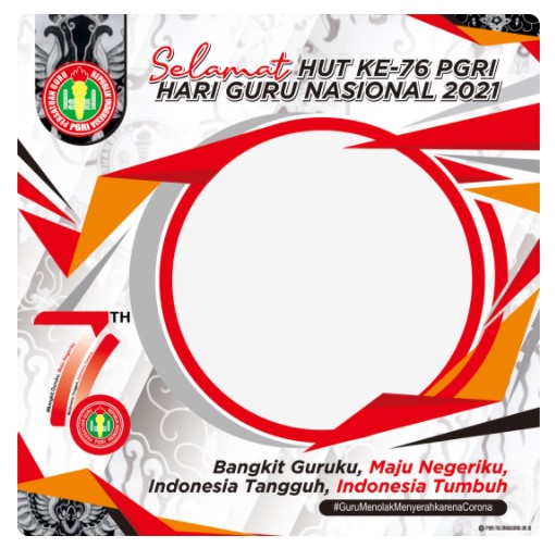 Twibbon Hari Guru Nasional 2021 Termasuk Dari Kemendikbud Format PNG