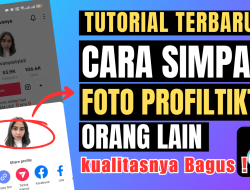 Cara Simpan Foto Profil TikTok Orang Lain Resolusi Tetap Bagus