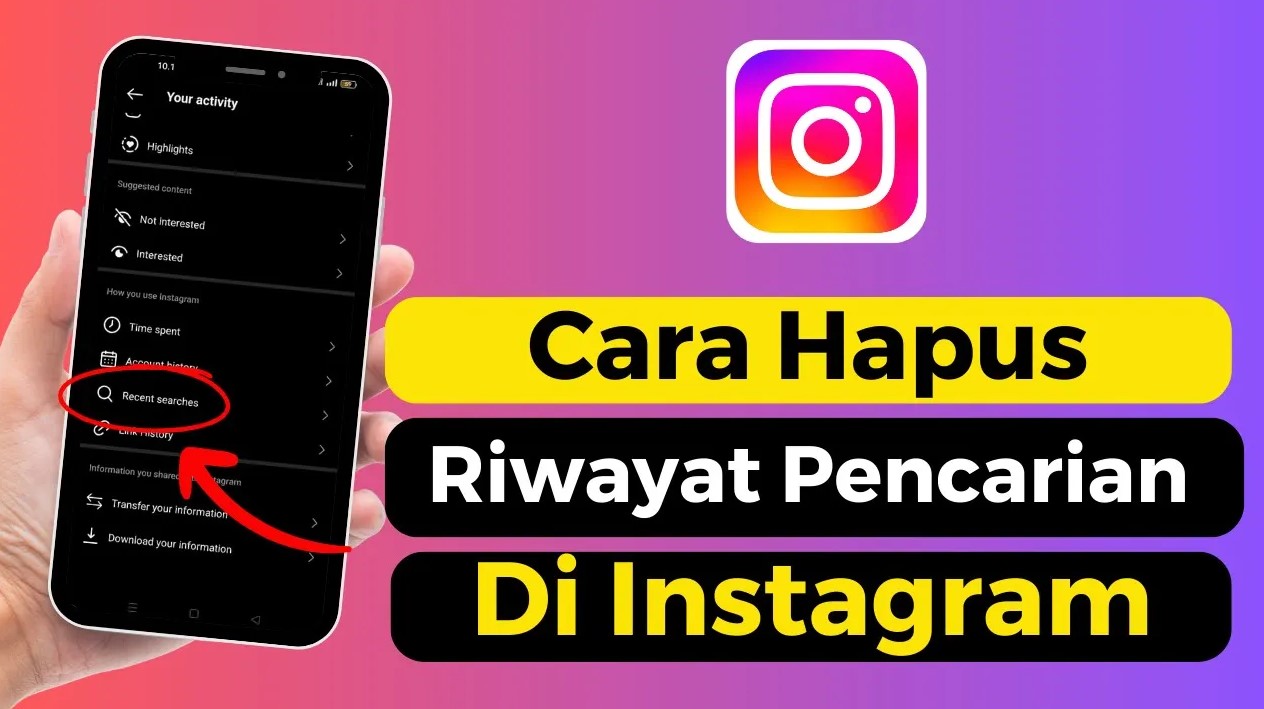 Cara Menghapus Riwayat Pencarian Di Instagram Terbaru