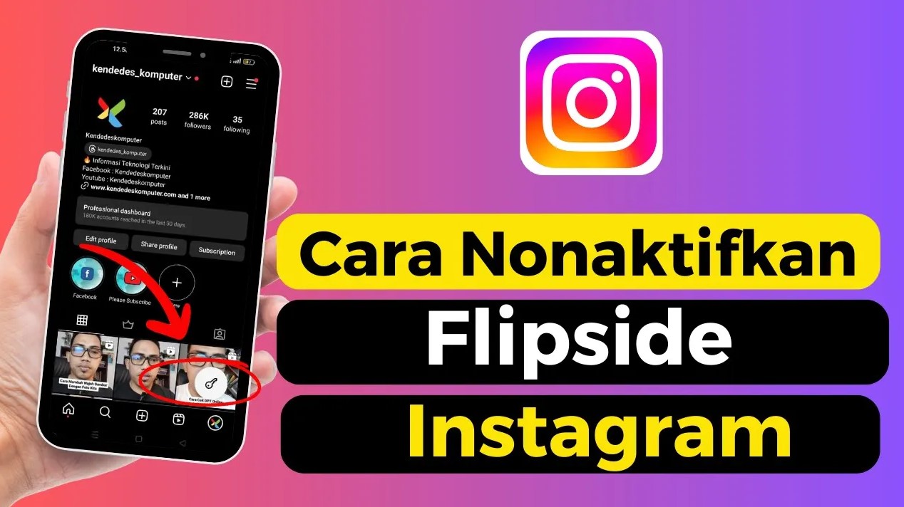 Cara Menonaktfikan Fitur Flipside Di Instagram